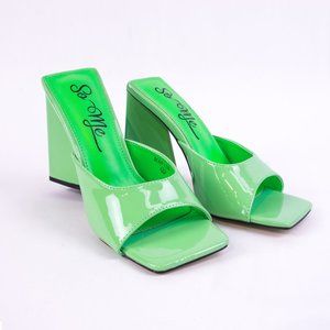 So Me - open toe - Triangle 4inch Wedge